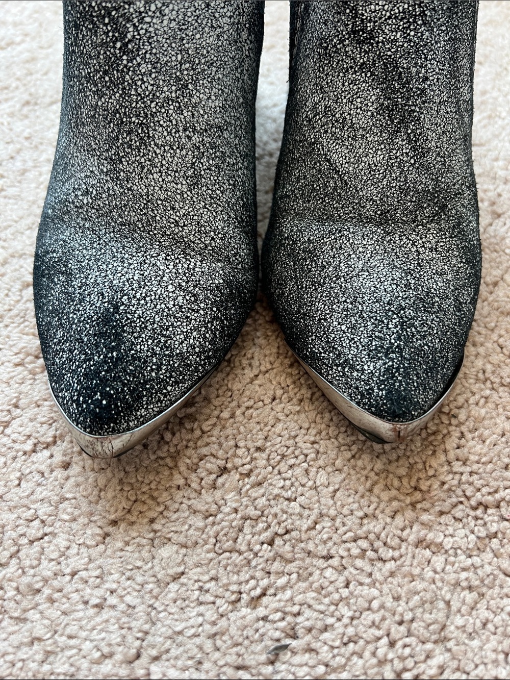 Report Signature Toby Leather Block-Heel Steel-toe Ankle Boots - Picture 3 of 9